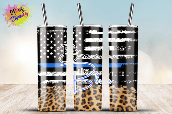 Back the Blue Flag Graphics for Crafts