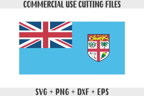 Fiji Flag SVG Original Colors
