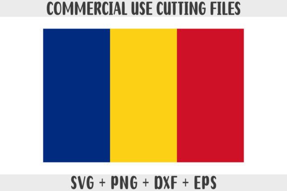 Romania Flag SVG Original Colors