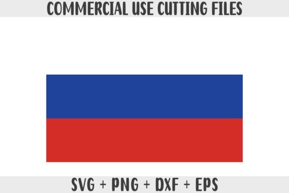 Russia Flag SVG Original Colors