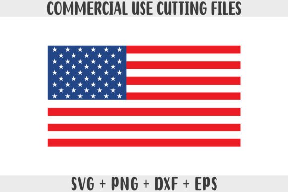 USA Flag SVG Original Colors American Graphics